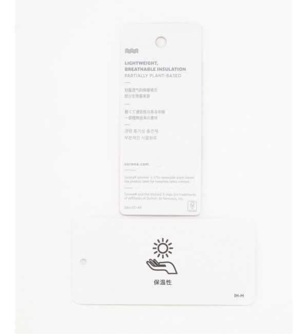 ikka「soronaウールライク中綿ブルゾン」|ブルゾン・スタジャン|