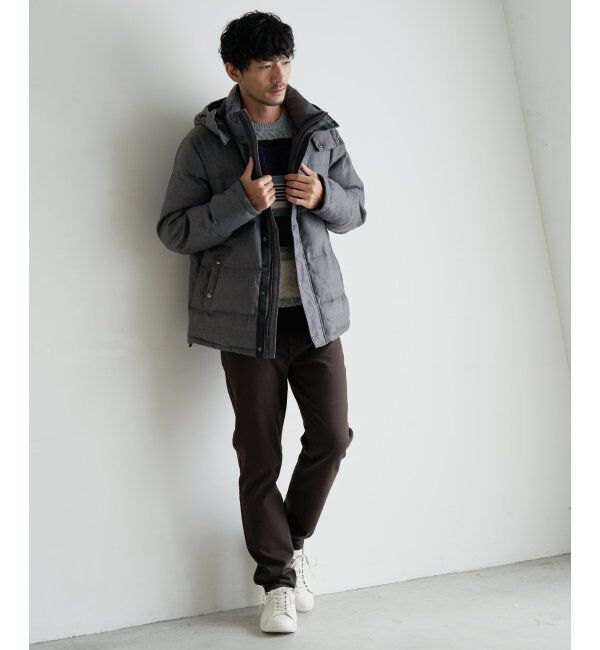 ikka「soronaウールライク中綿ブルゾン」|ブルゾン・スタジャン|