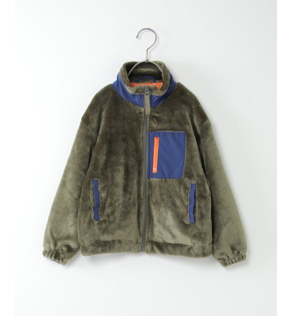 ikka kids「ボアフリースジャケット（120~160cm）」|その他|オリブグリン