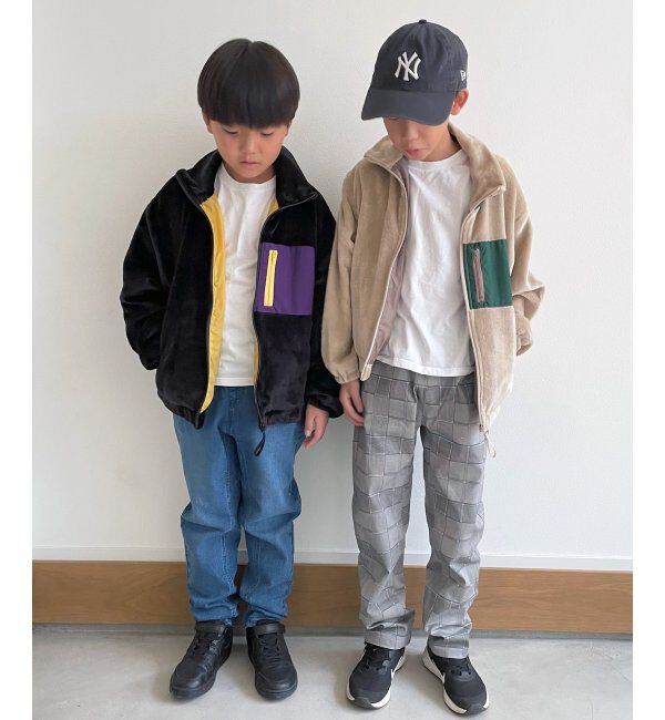 ikka kids「ボアフリースジャケット（120~160cm）」|その他|