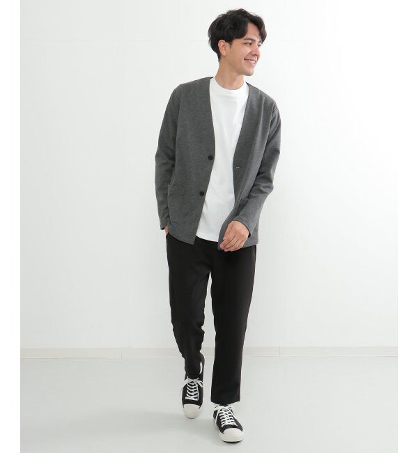 IKKA LOUNGE「【イージーケア／消臭】RAKU 楽 WORK ポンチカーデジャケット」|Tシャツ・カットソー|