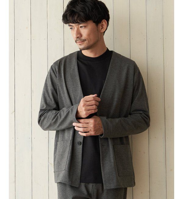 IKKA LOUNGE「【イージーケア／消臭】RAKU 楽 WORK ポンチカーデジャケット」|Tシャツ・カットソー|