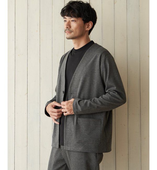 IKKA LOUNGE「【イージーケア／消臭】RAKU 楽 WORK ポンチカーデジャケット」|Tシャツ・カットソー|