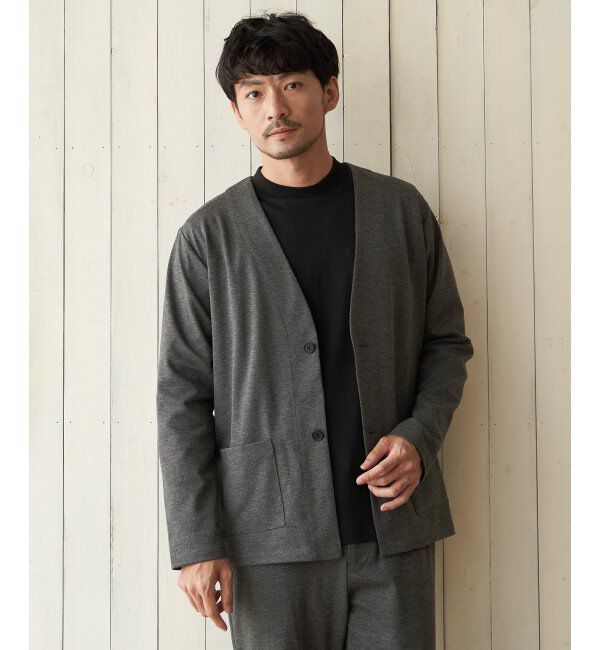 IKKA LOUNGE「【イージーケア／消臭】RAKU 楽 WORK ポンチカーデジャケット」|Tシャツ・カットソー|