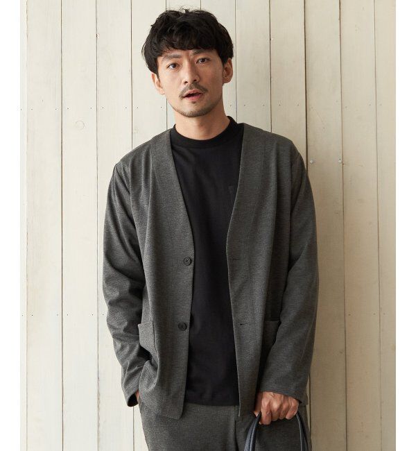 IKKA LOUNGE「【イージーケア／消臭】RAKU 楽 WORK ポンチカーデジャケット」|Tシャツ・カットソー|