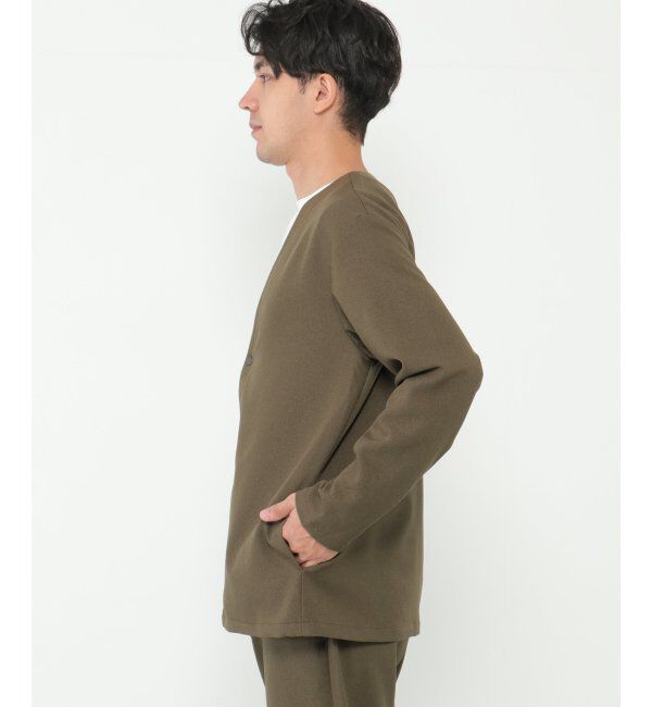 ikka「【イージーケア／シワ軽減】LANATEC アムンゼンカーディガン【セットアップ対応】」|シャツ・ブラウス|