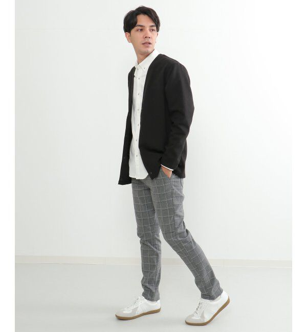 ikka「【イージーケア／シワ軽減】LANATEC アムンゼンカーディガン【セットアップ対応】」|シャツ・ブラウス|