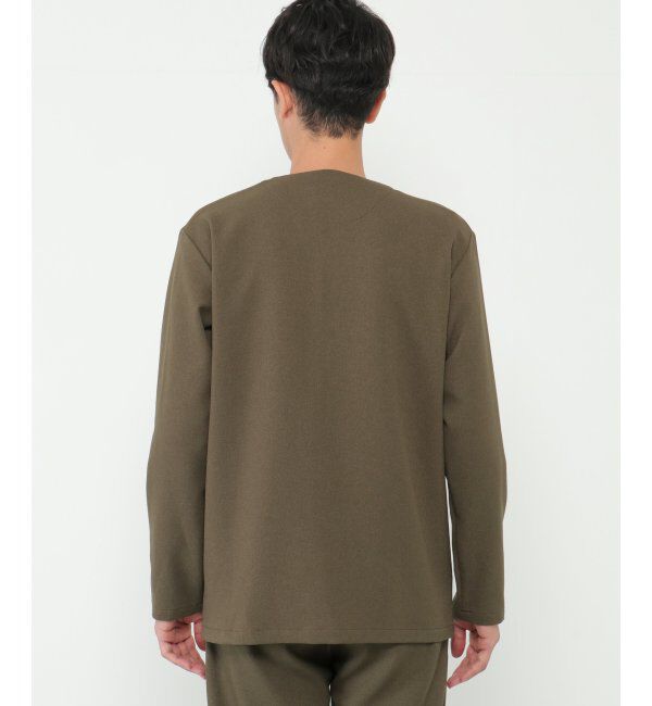 ikka「【イージーケア／シワ軽減】LANATEC アムンゼンカーディガン【セットアップ対応】」|シャツ・ブラウス|