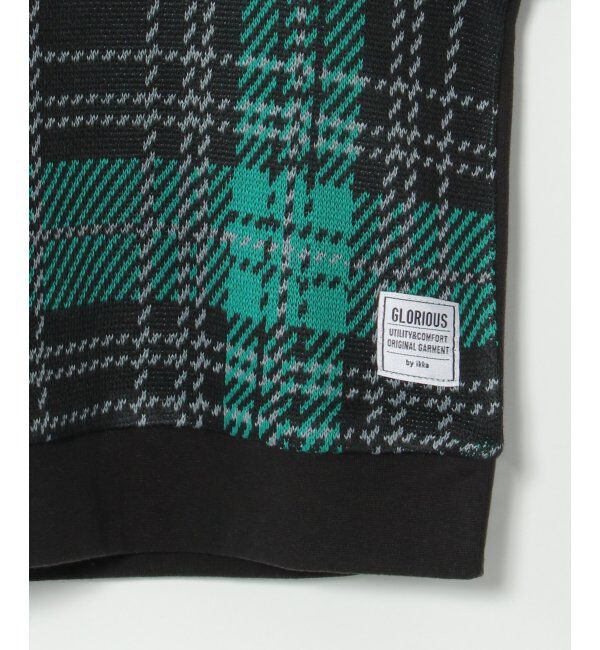 ikka kids「チェックニットベストフェイクトレーナー（120~160cm）」|Tシャツ・カットソー|