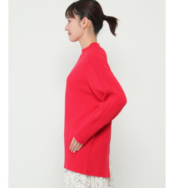 ikka「ハイネックバックスリットプルオーバー」|プルオーバー|