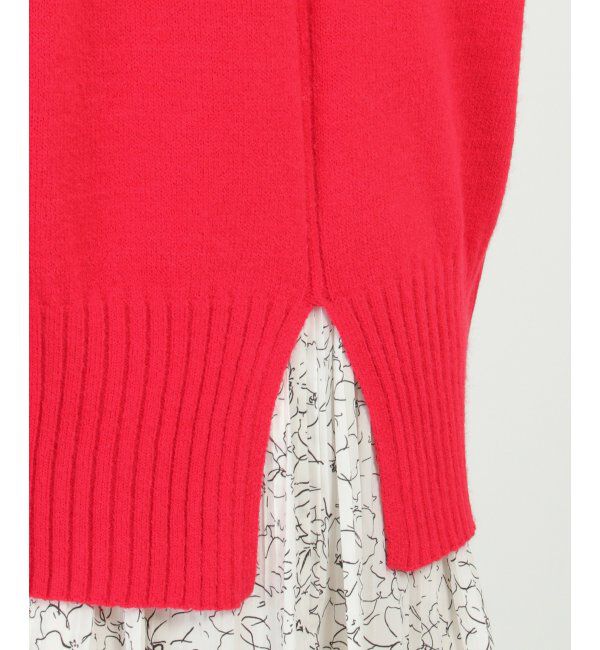 ikka「ハイネックバックスリットプルオーバー」|プルオーバー|