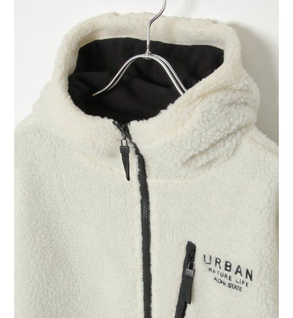 ikka「URBAN NATURE LIFE アーバンネイチャーライフ ボアブルゾン」|ブルゾン・スタジャン|