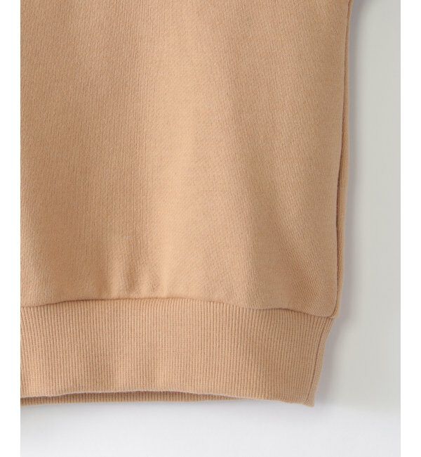 ikka kids「袖チェックフリル襟プルオーバー（120~160cm）」|Tシャツ・カットソー|