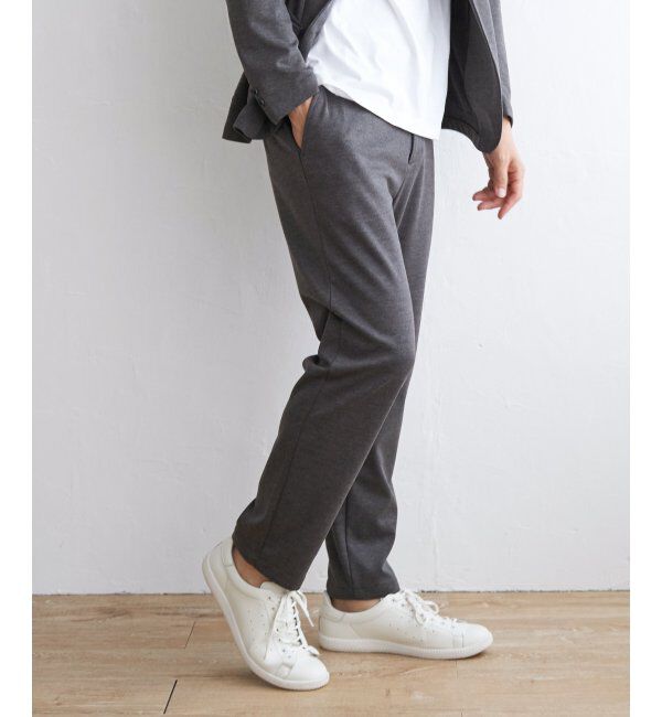 IKKA LOUNGE「【セットアップ対応】GOKU楽ワーク イージーパンツ」|その他|グレイ