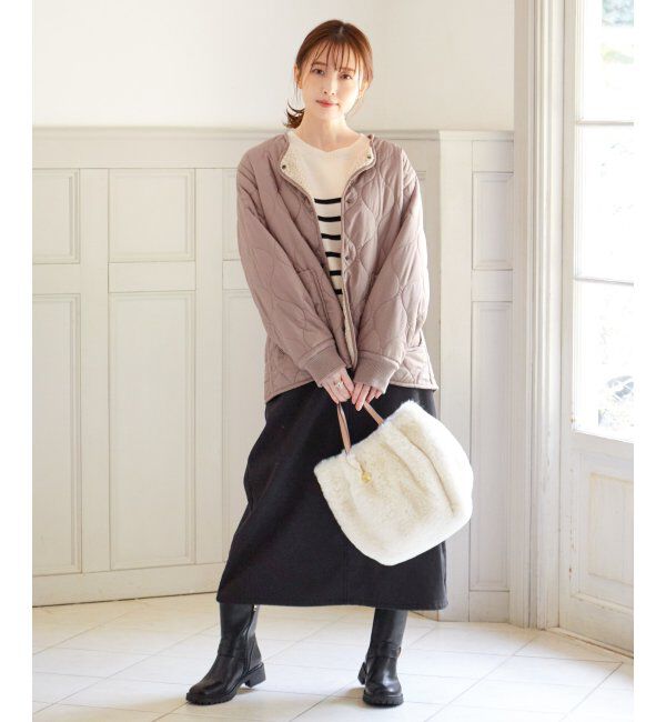 ikka「エコファー3層ポケットトートバッグ」|その他|