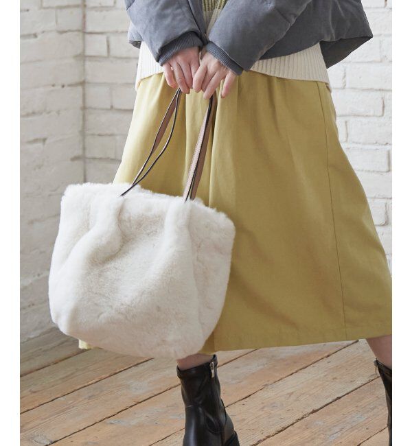 ikka「エコファー3層ポケットトートバッグ」|その他|