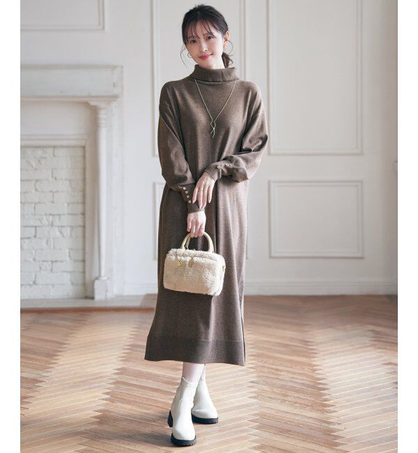 ikka「【雑誌InRed12月号掲載】エコファー2WAYミニショルダーバッグ」|その他|