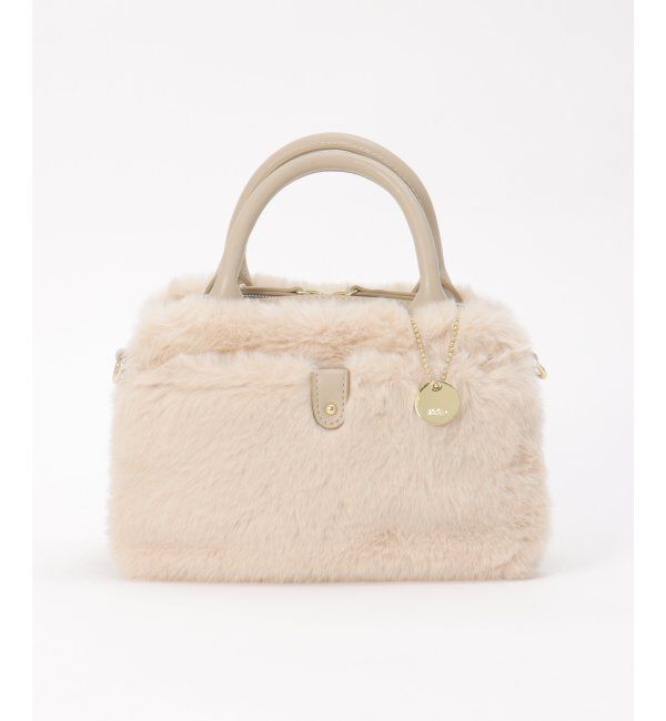 ikka「【雑誌InRed12月号掲載】エコファー2WAYミニショルダーバッグ」|その他|