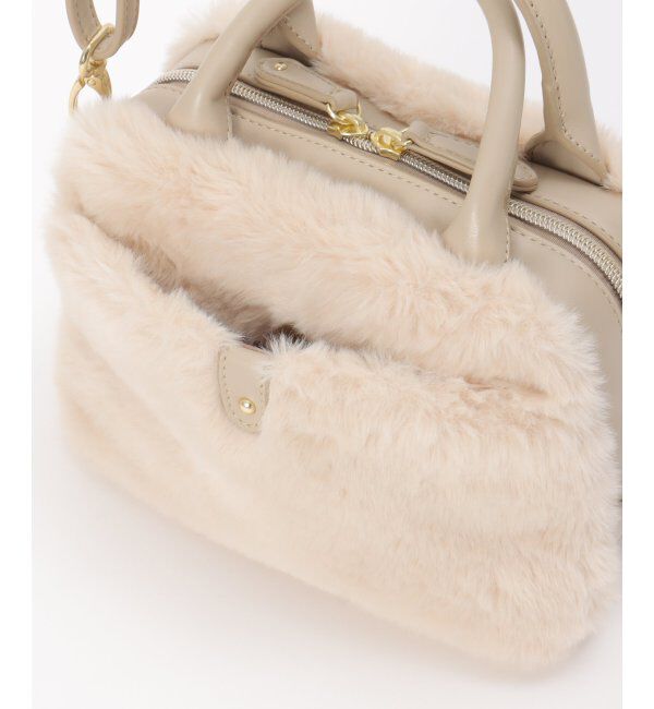 ikka「【雑誌InRed12月号掲載】エコファー2WAYミニショルダーバッグ」|その他|