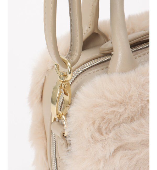 ikka「【雑誌InRed12月号掲載】エコファー2WAYミニショルダーバッグ」|その他|