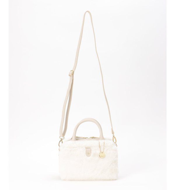 ikka「【雑誌InRed12月号掲載】エコファー2WAYミニショルダーバッグ」|その他|