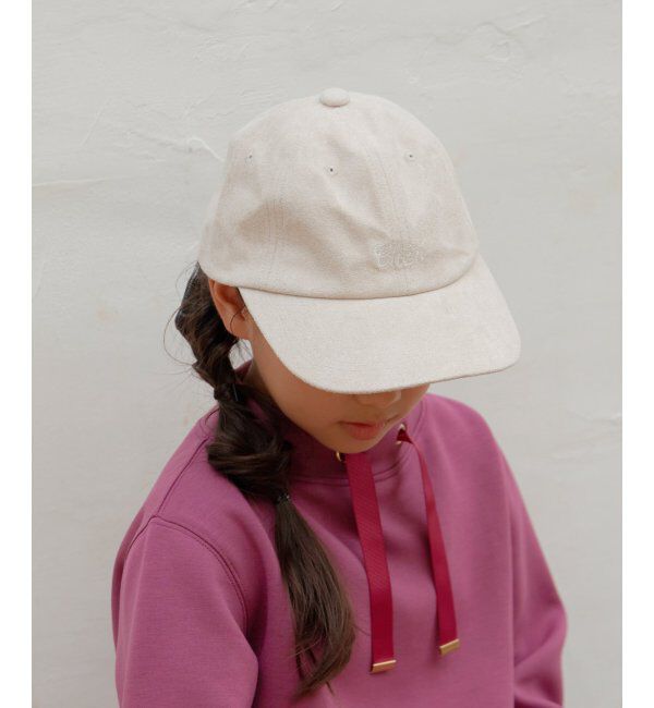 ikka kids「フェイクスエード後ろリボンキャップ」|その他|
