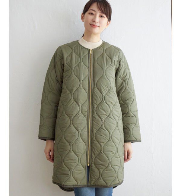 ikka「撥水キルティングフードコート」|その他|