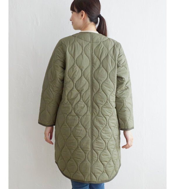 ikka「撥水キルティングフードコート」|その他|