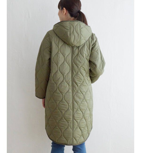 ikka「撥水キルティングフードコート」|その他|