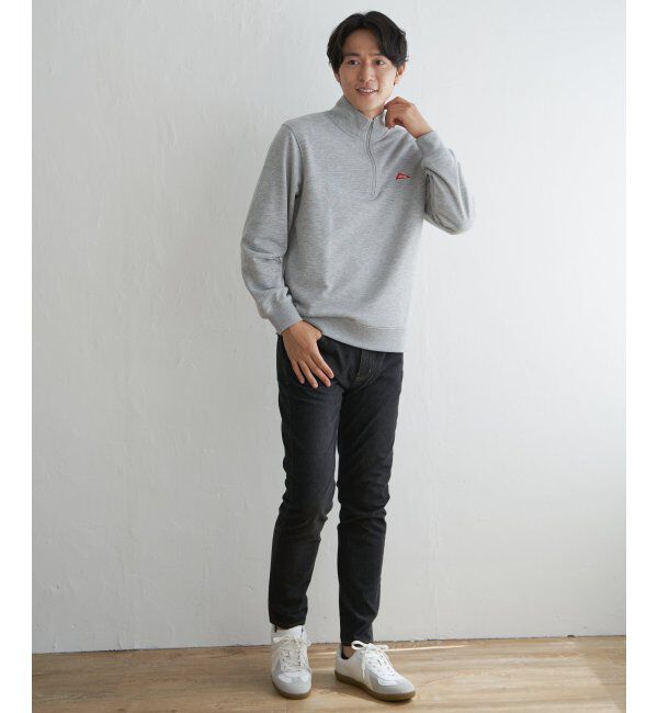 ikka「URBAN NATURE LIFE アーバンネイチャーライフ スウェットハーフジップ」|パーカー|