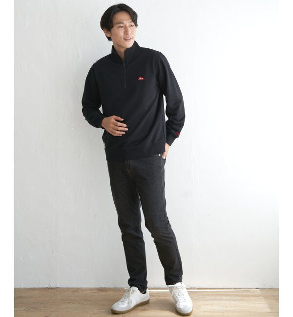 ikka「URBAN NATURE LIFE アーバンネイチャーライフ スウェットハーフジップ」|パーカー|