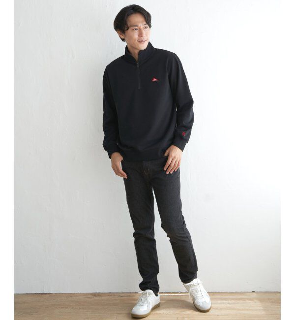 ikka「URBAN NATURE LIFE アーバンネイチャーライフ スウェットハーフジップ」|パーカー|