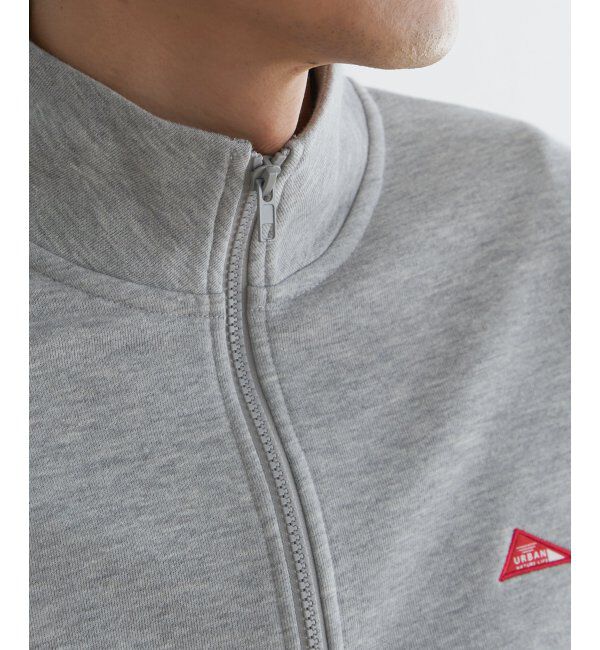 ikka「URBAN NATURE LIFE アーバンネイチャーライフ スウェットハーフジップ」|パーカー|