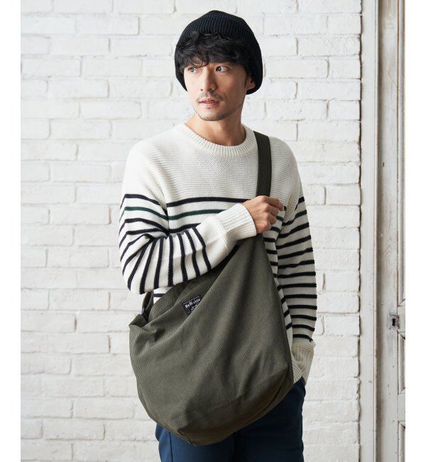 ikka「ナバルボーダーニット」|プルオーバー|