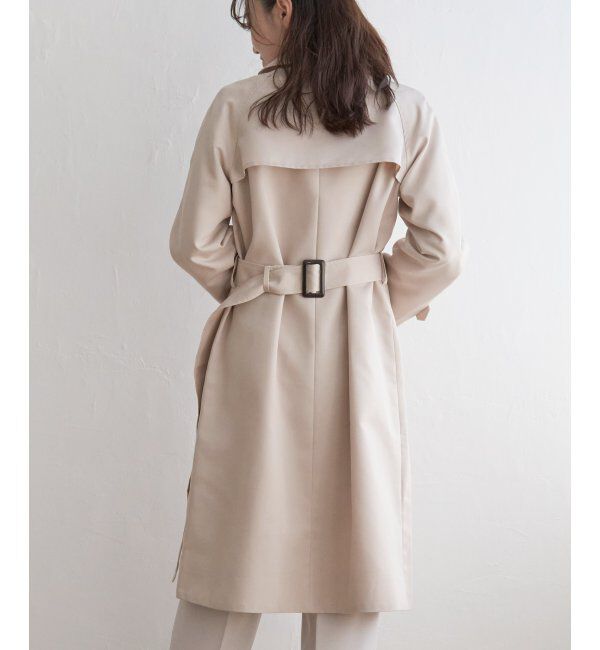 IKKA LOUNGE「撥水ロングトレンチコート」|その他|