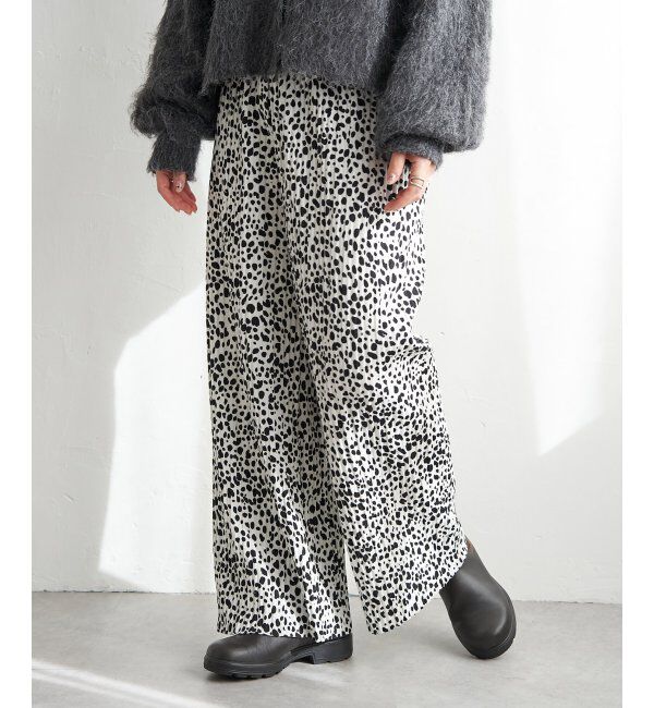 VENCE share style「カットツイルボックスプリーツパンツ」|デニム|ソノタ