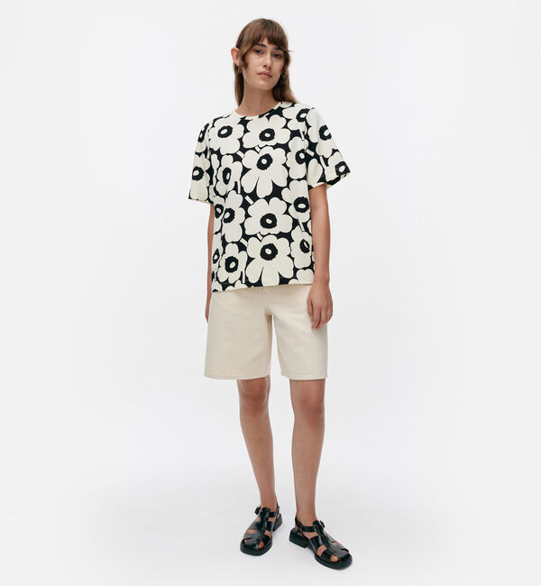 Marimekko「Tunnit Unikko Tシャツ」|シャツ・ブラウス|
