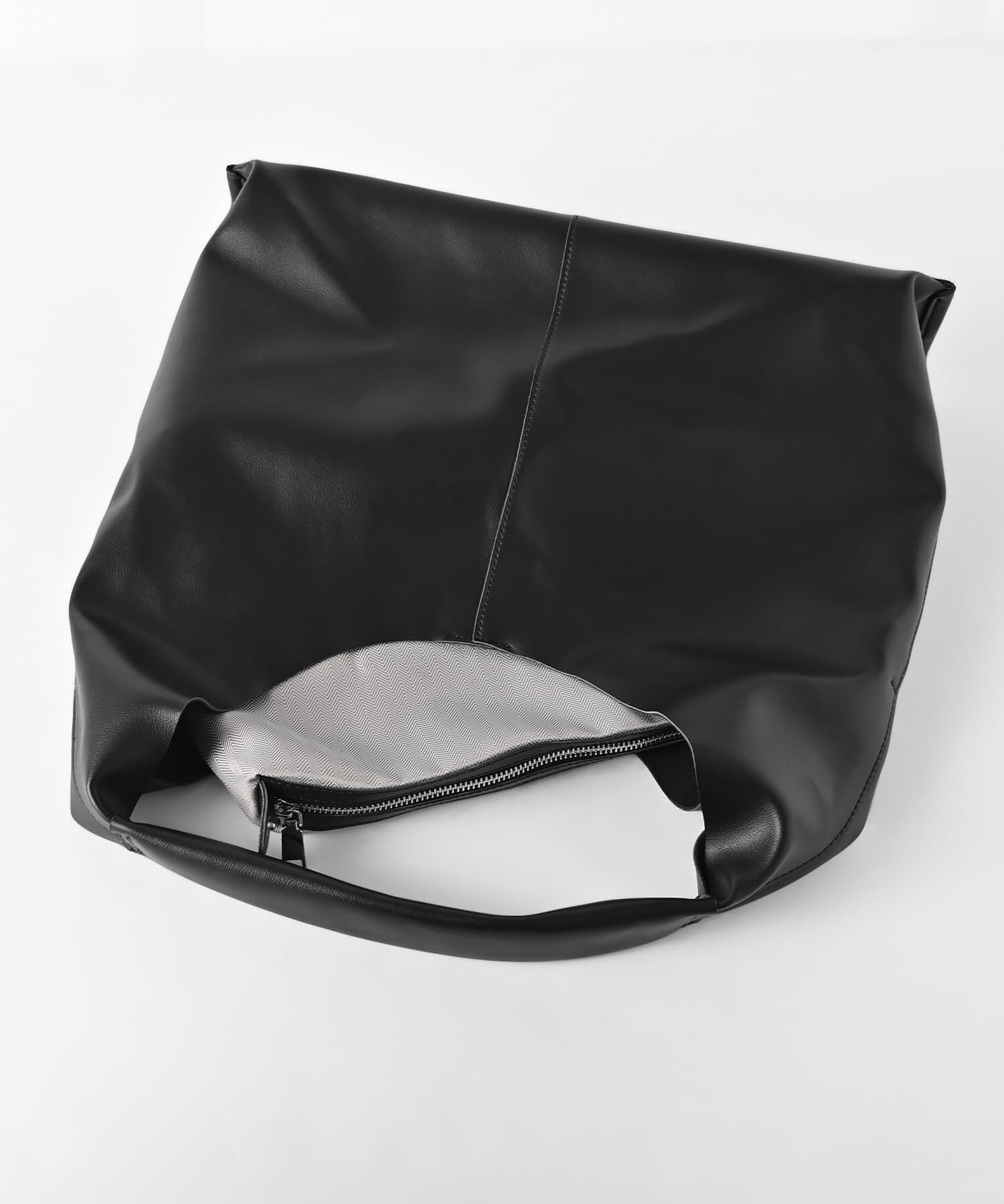 STYLE DELI「【DELI by】トライアングルフォルム・リアルレザートートバッグ」|トートバッグ|