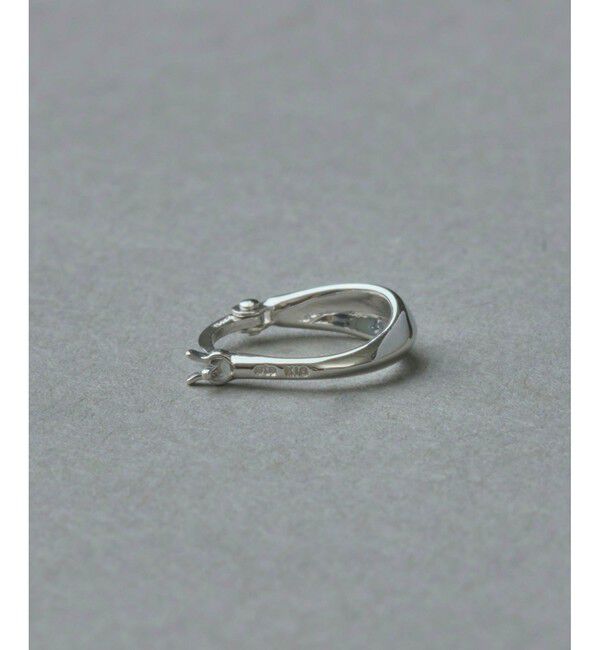 ete「K10WG フープ ピアス」|ピアス|