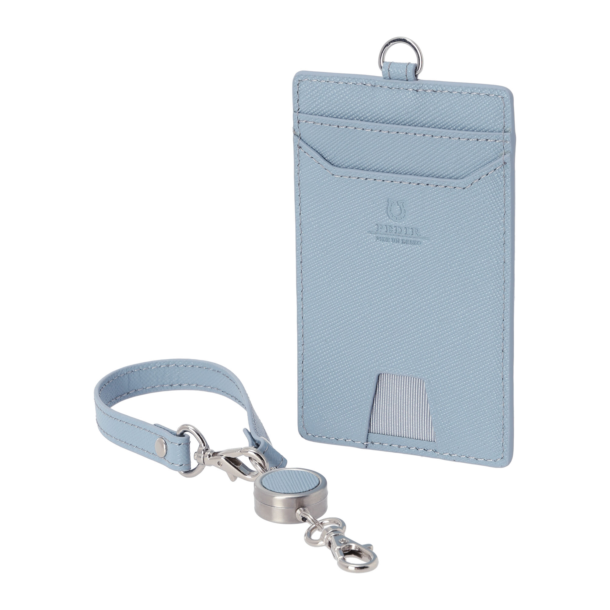 PEDIR「PEDIR(ペディール) リール付シングルパスケース プリズム」|定期入れ|