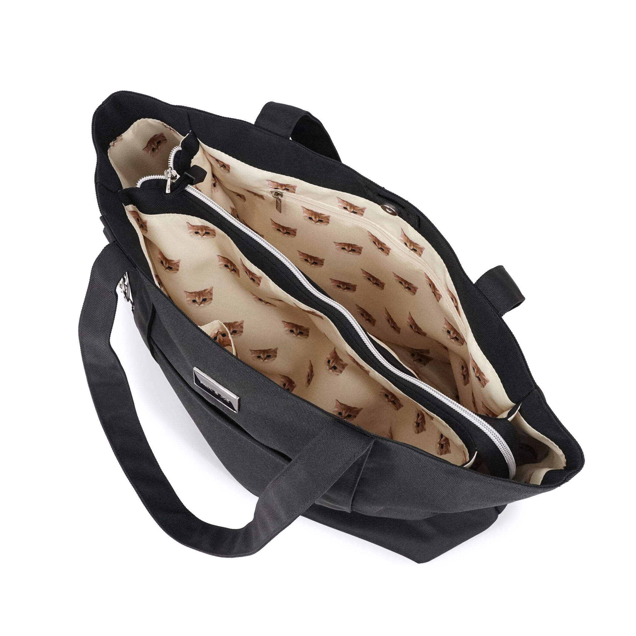 PAUL&JOE「ビッグトートバッグ／プレートメタル」|トートバッグ|