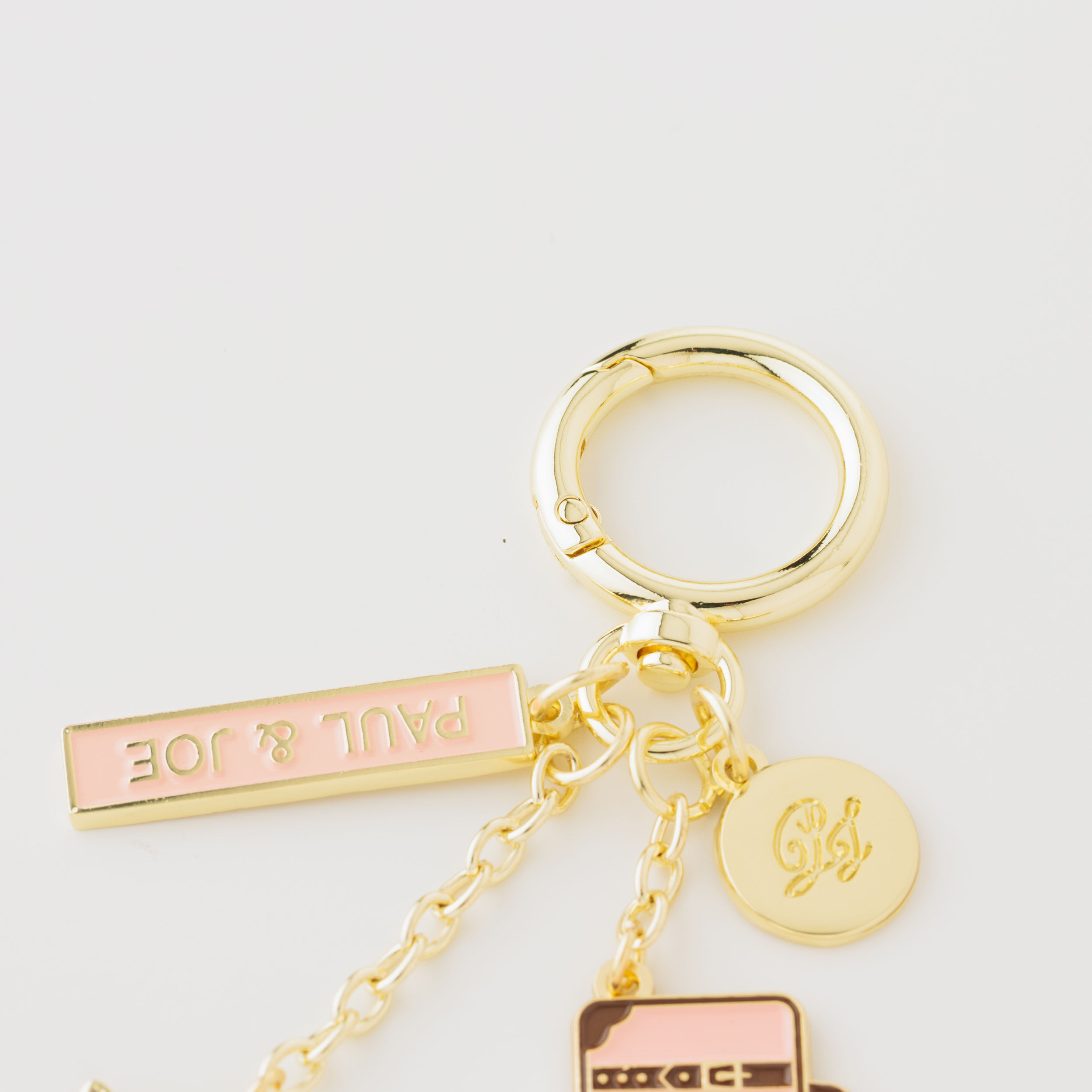 PAUL&JOE「ヌネット・トラベルのキーリング／ポール＆ジョー」|チャーム・キーホルダー|