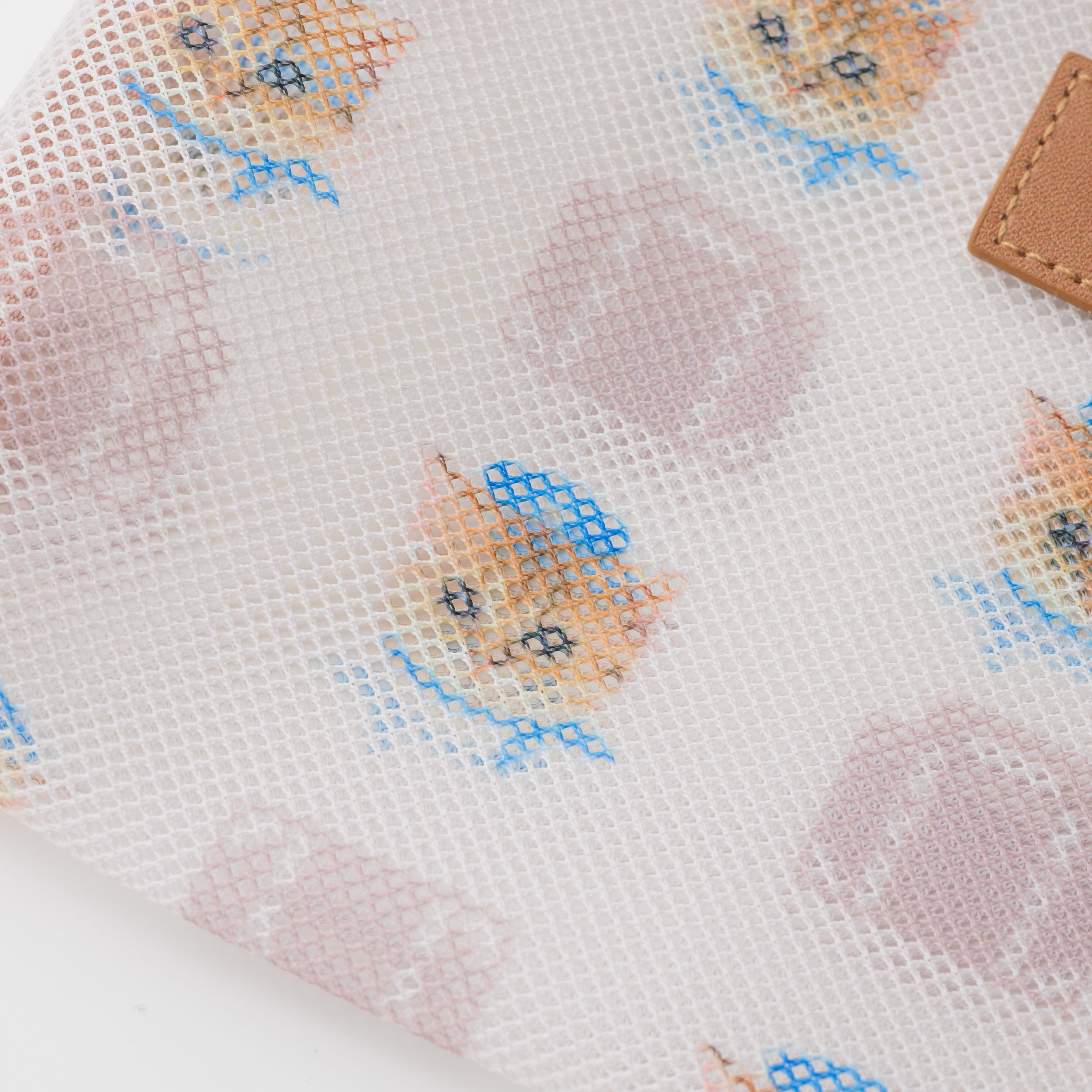 PAUL&JOE「プリントメッシュフラットポーチ／ポール＆ジョー」|ポーチ|