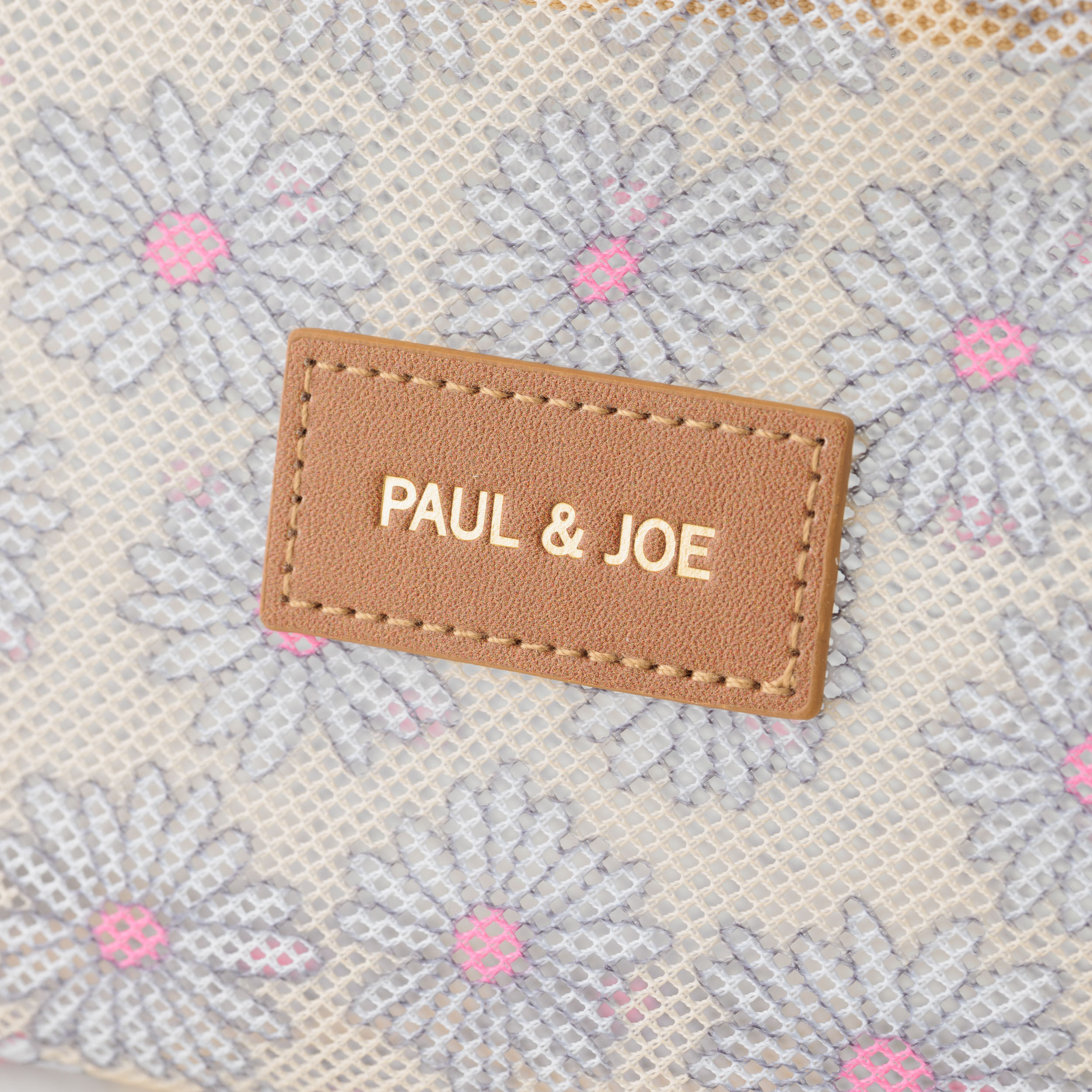 PAUL&JOE「プリントメッシュポーチ／ポール＆ジョー」|ポーチ|