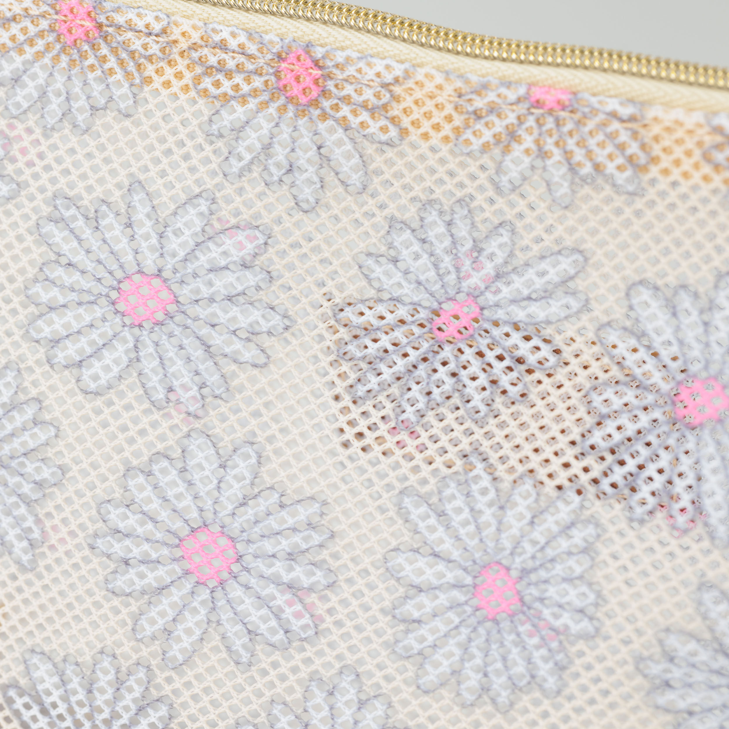 PAUL&JOE「プリントメッシュポーチ／ポール＆ジョー」|ポーチ|