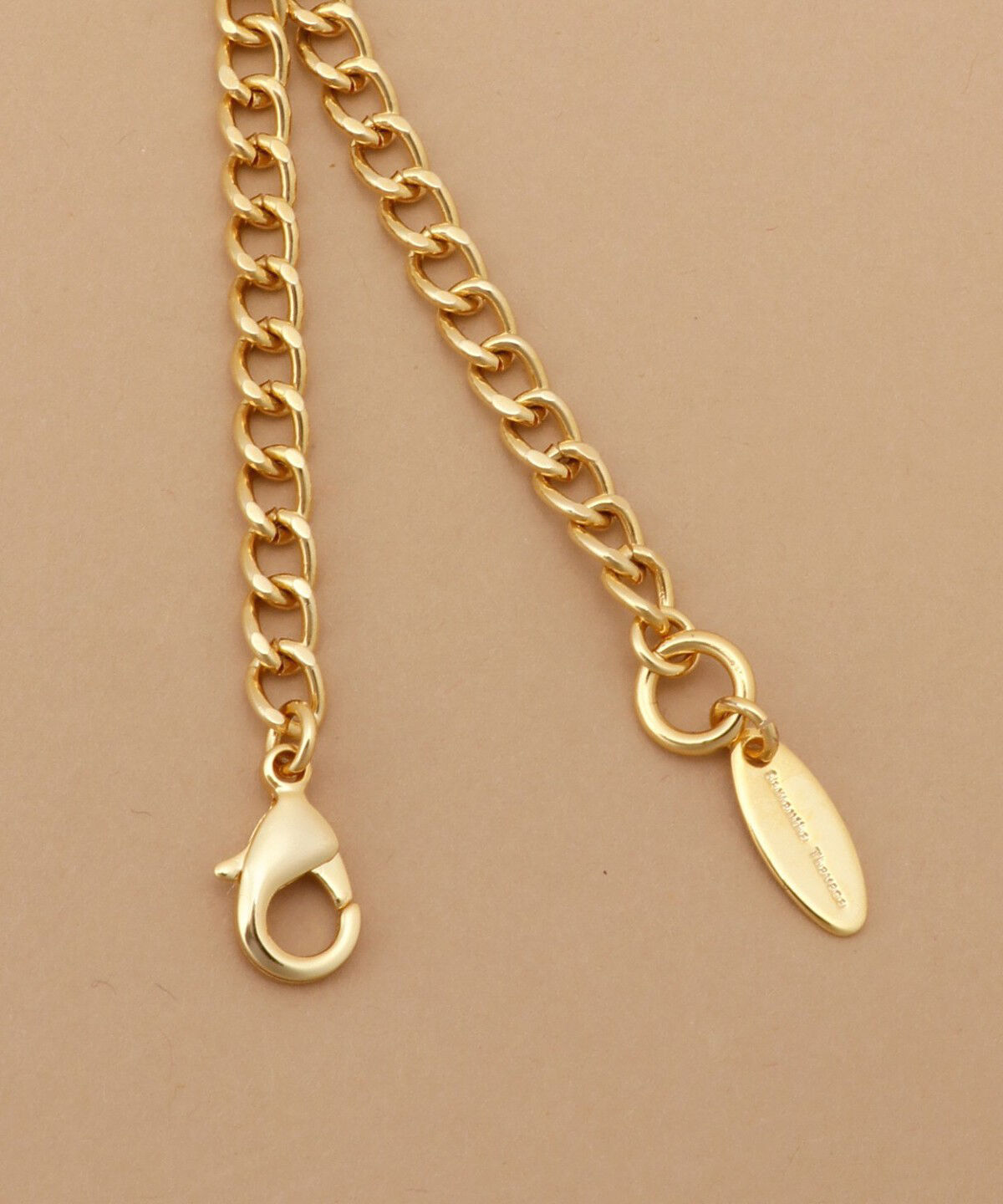 Samantha Thavasa「ビジューイニシャル バッグチャーム R」|チャーム・キーホルダー|