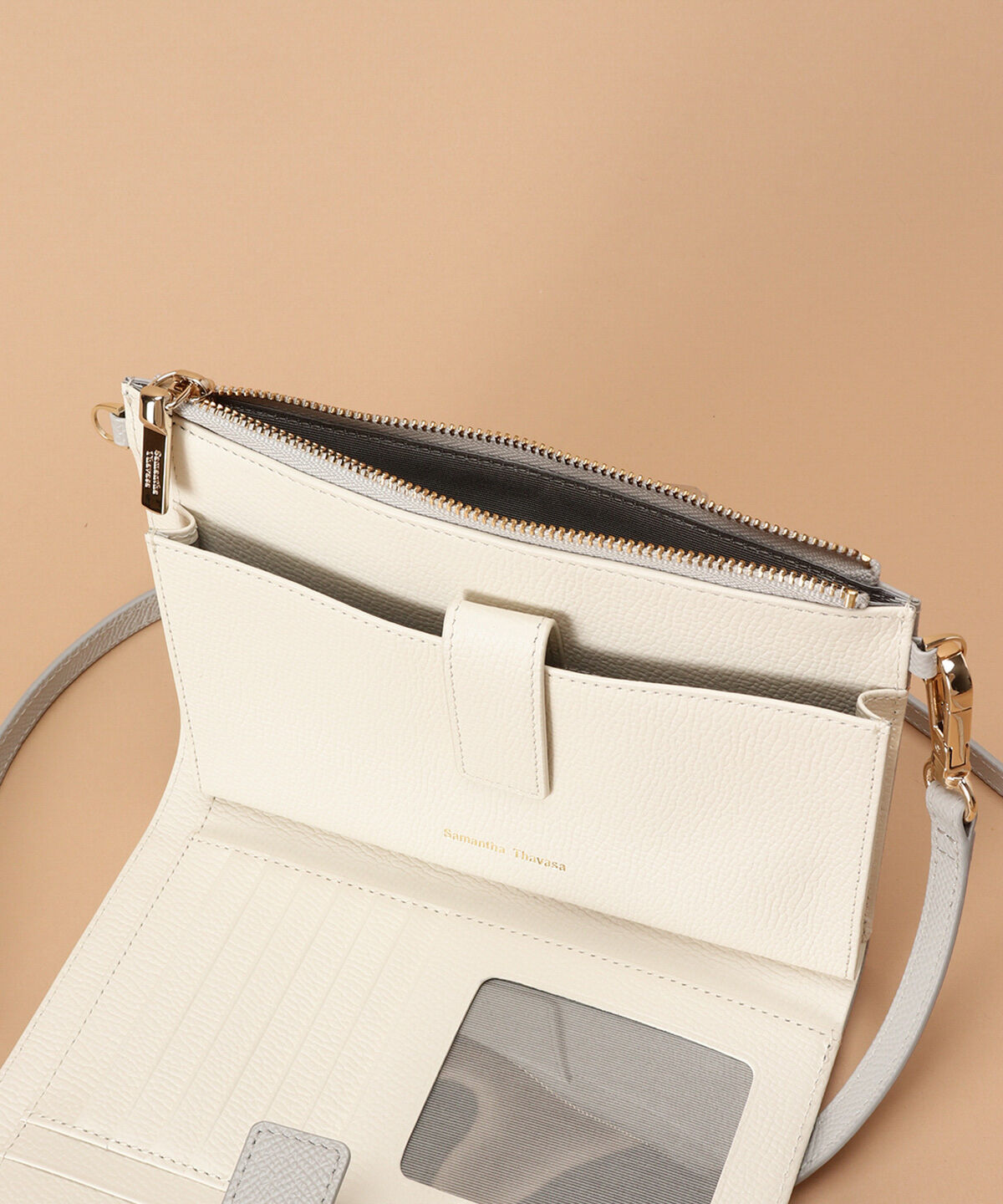 Samantha Thavasa「シンプルレザーウォレットショルダー」|ショルダー・メッセンジャー|