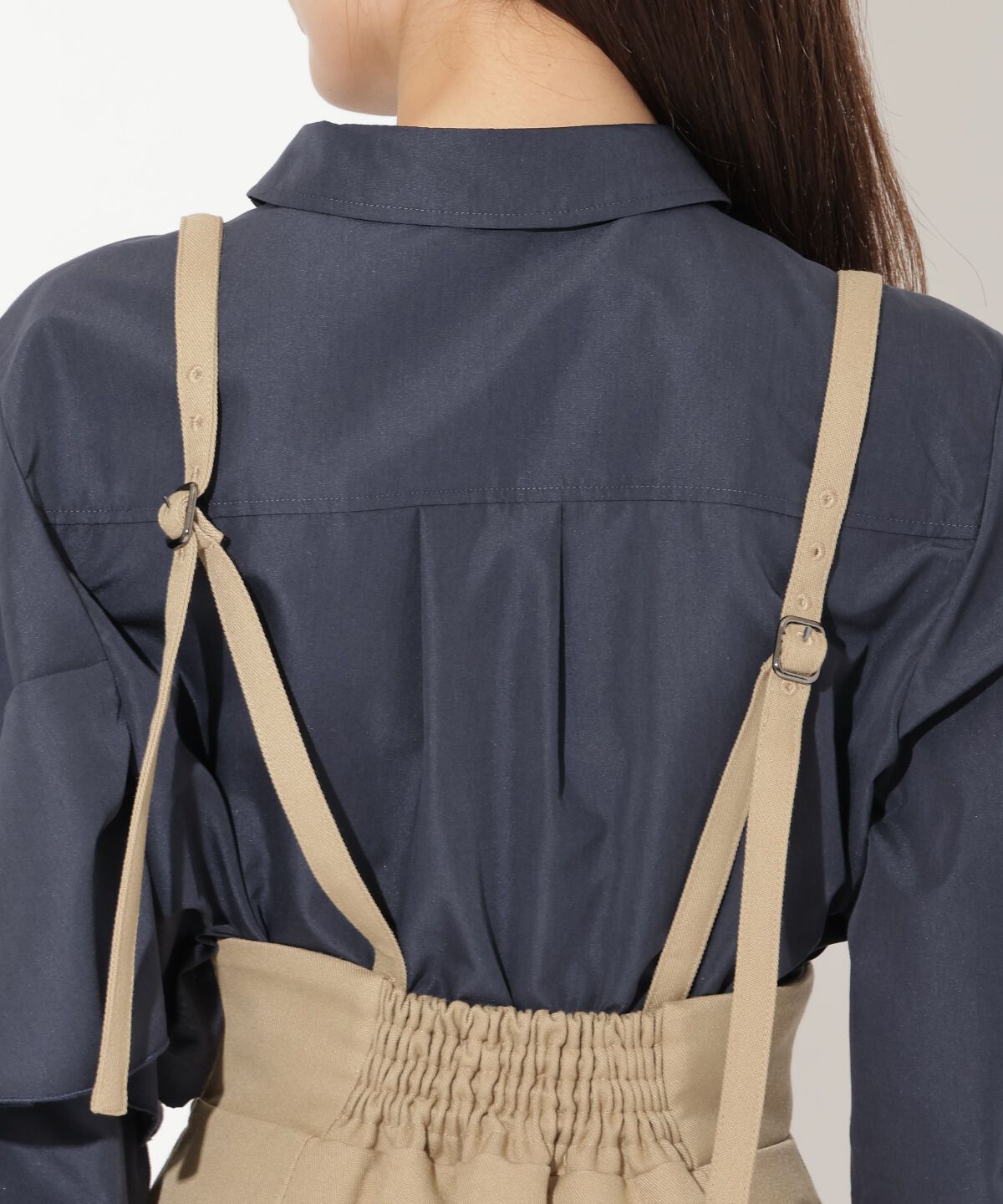 アンドクチュール「アシメ袖フリルシャツブラウス」|シャツ・ブラウス|