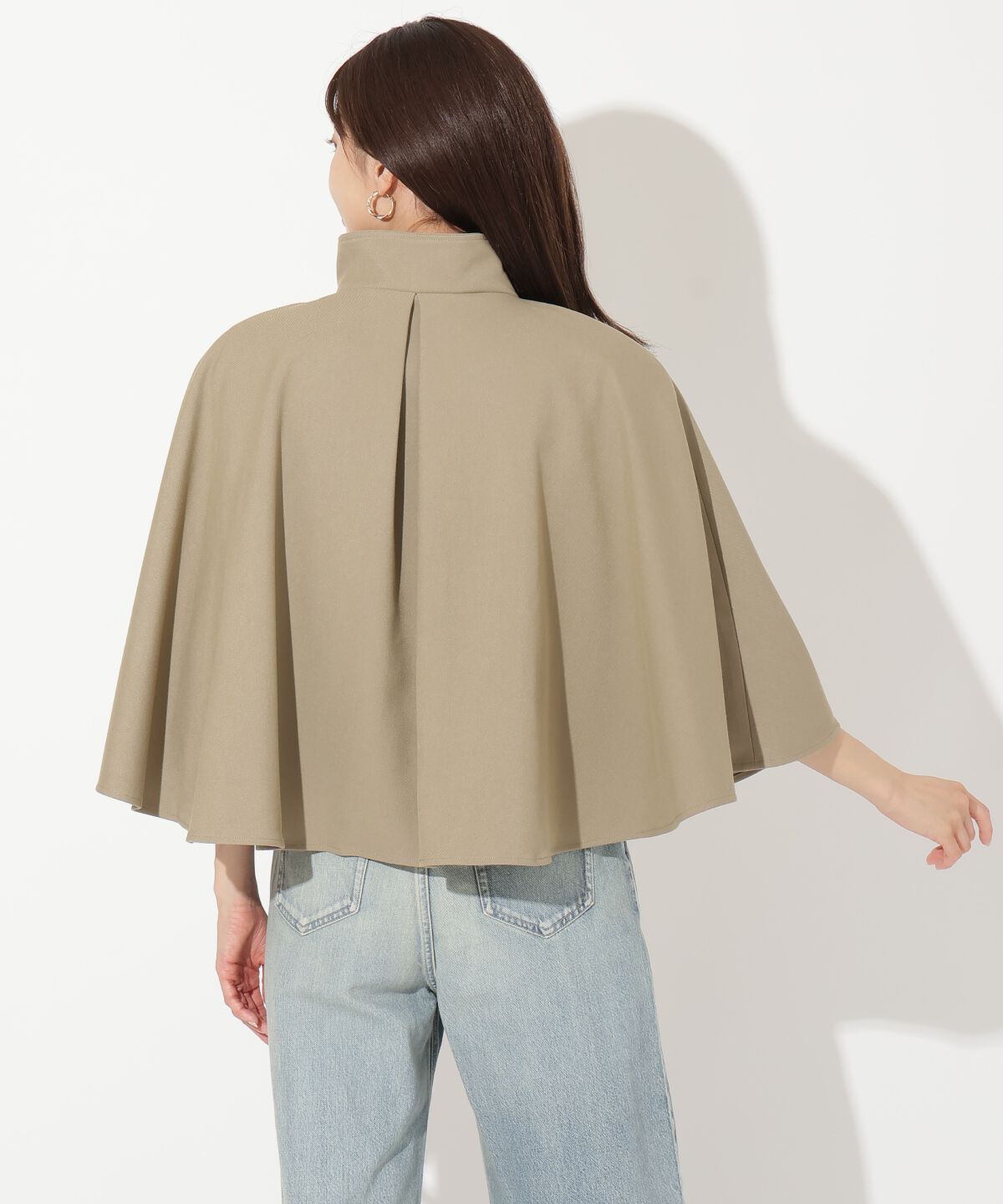 アンドクチュール「ショートケープジャケットコート」|その他|