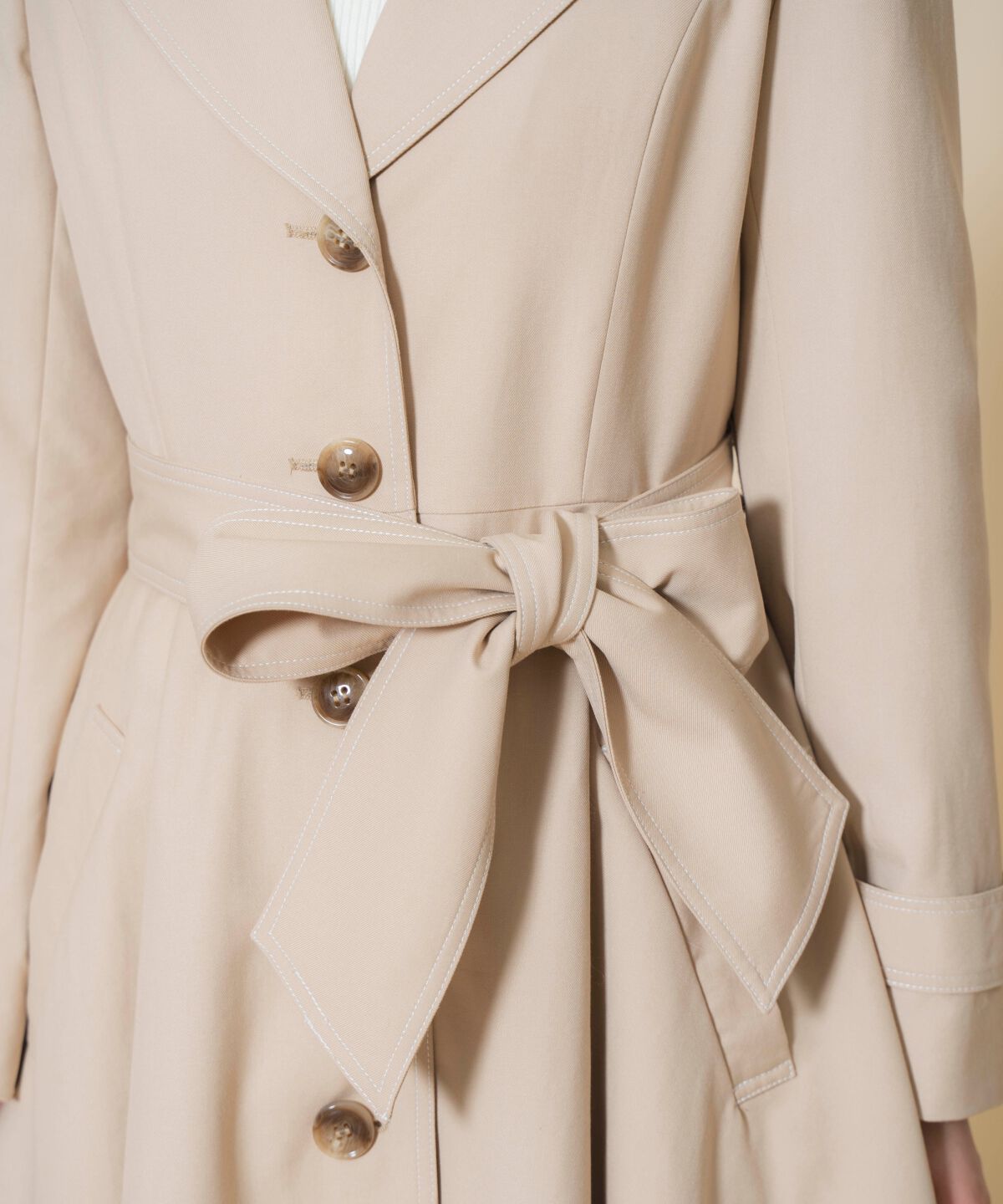 WILLSELECTION「シングルトレンチドレスコート」|トレンチコート|